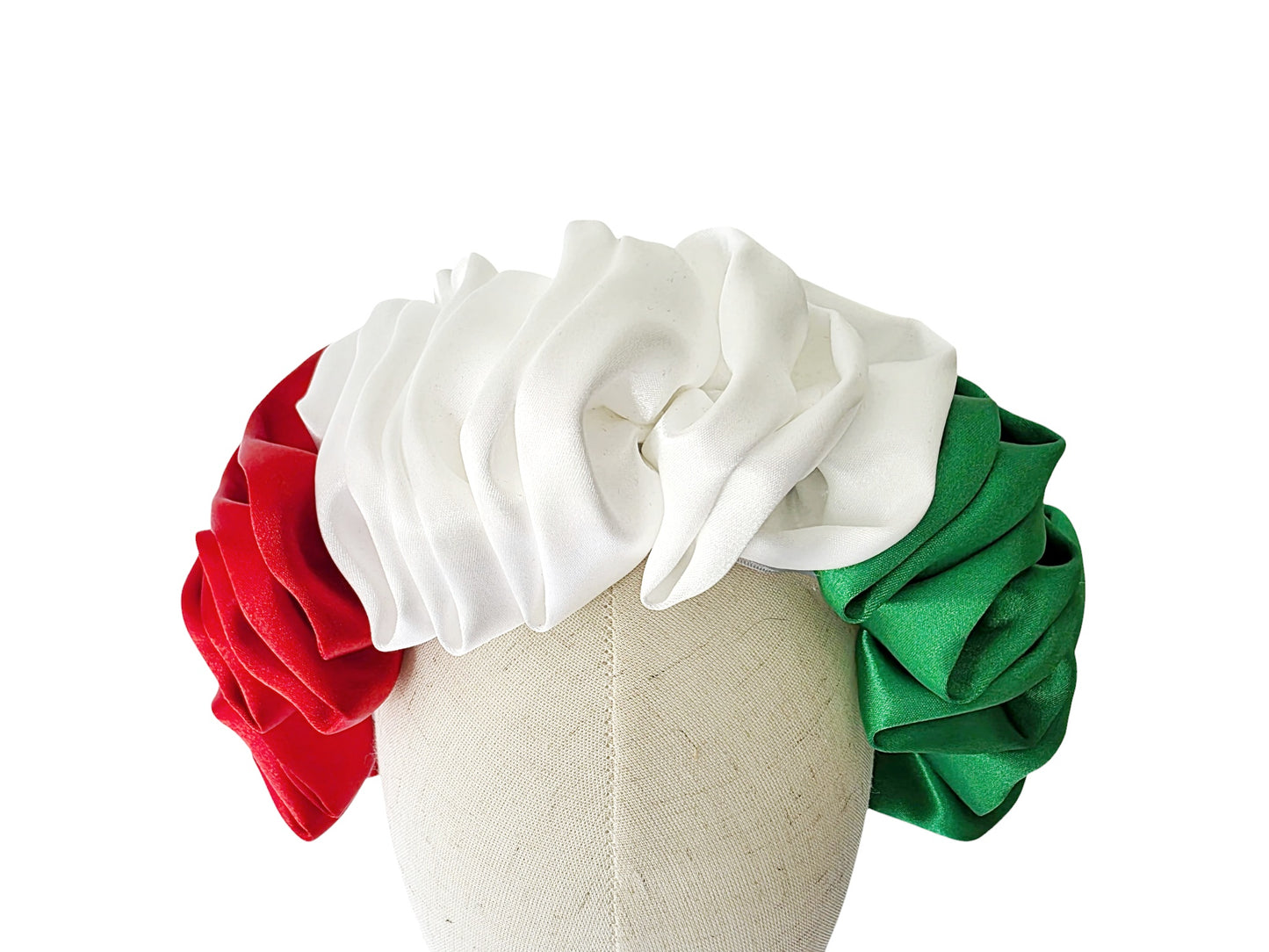 MEXICAN FLAG FLOWER HEADBAND