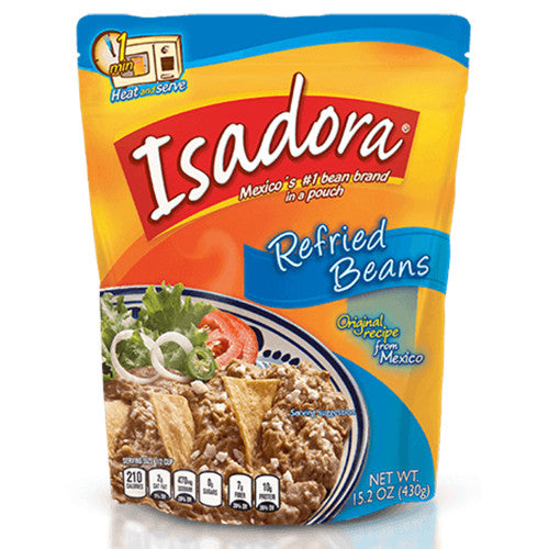 ISADORA REFRIED BEANS 430G