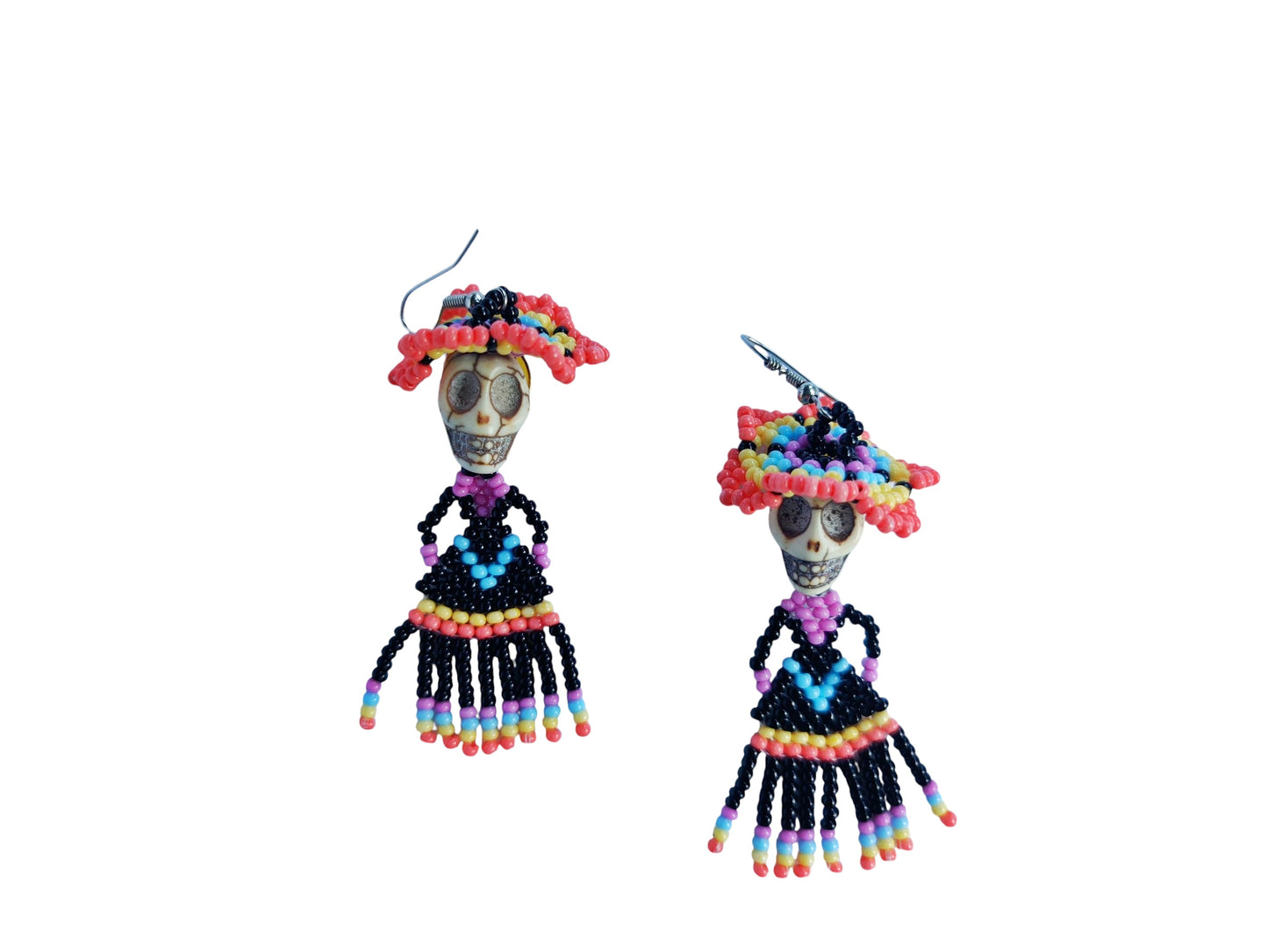 MEXICAN CATRINA EARRINGS SHORT