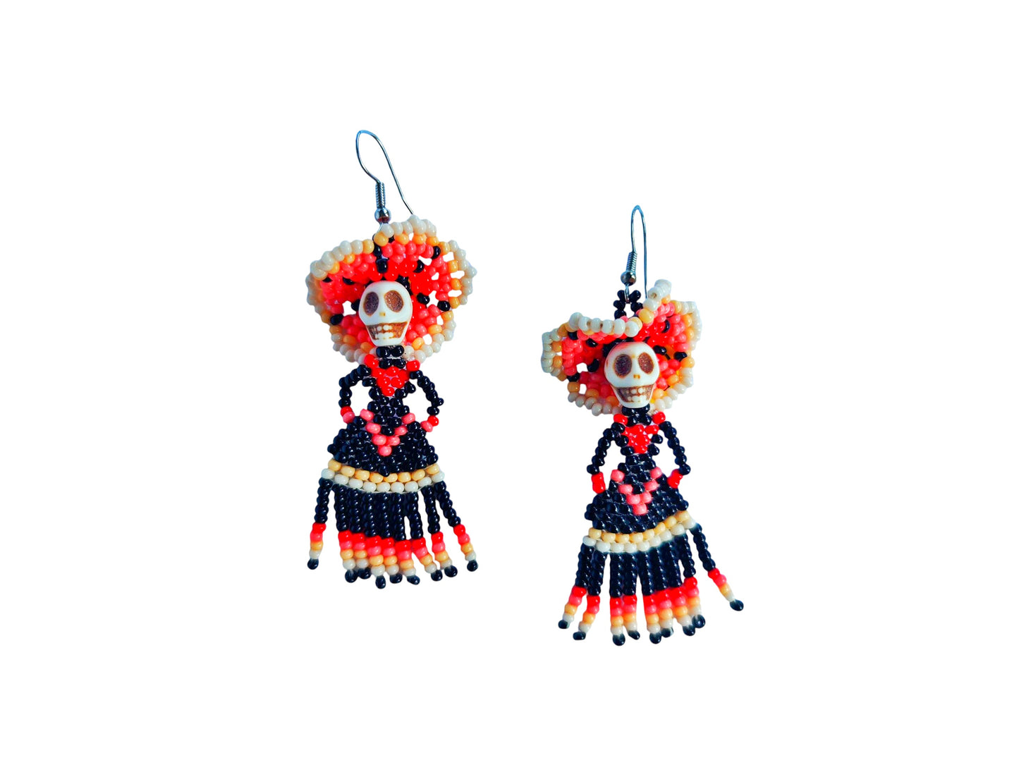 MEXICAN CATRINA EARRINGS SHORT
