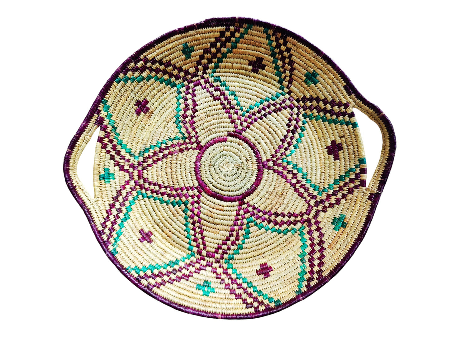 EXQUISITE HANDMADE MOROCCAN WOVEN PLATES