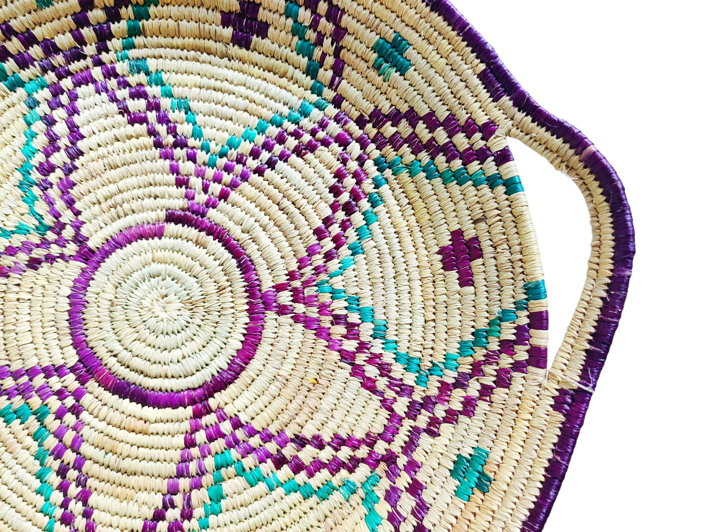 EXQUISITE HANDMADE MOROCCAN WOVEN PLATES