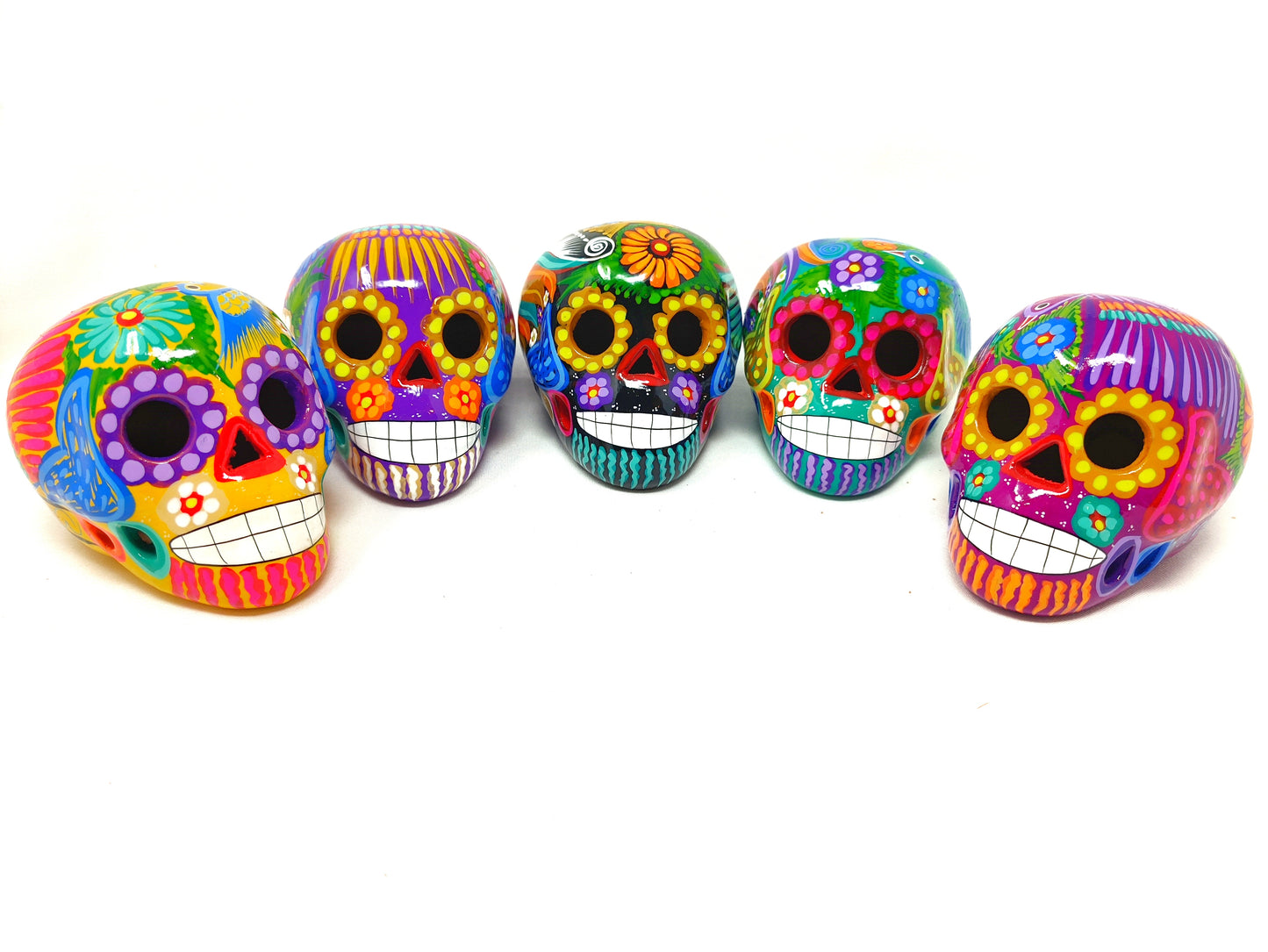 CLAY SUGAR SKULLS SMALL