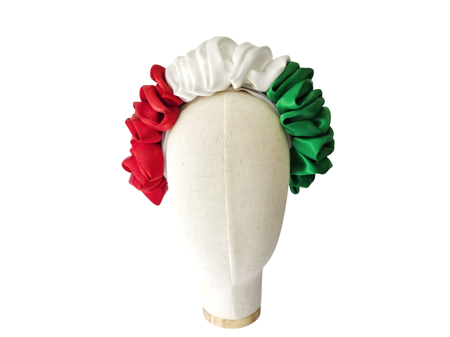 MEXICAN FLAG FLOWER HEADBAND