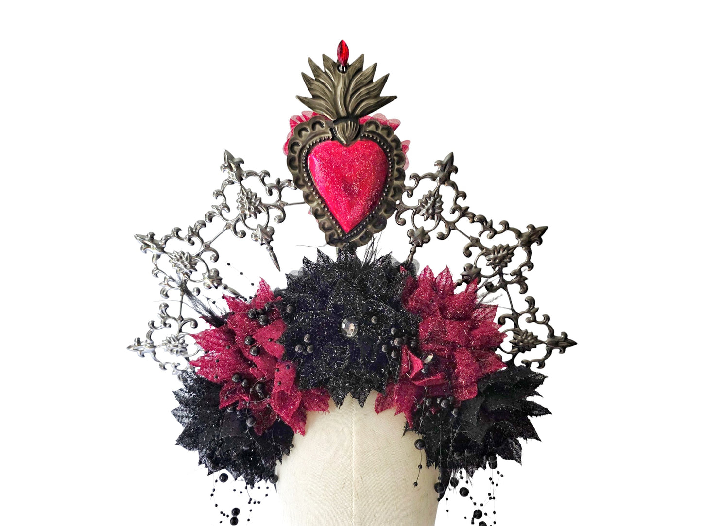 MEXICAN SACRED HEART HEADBAND