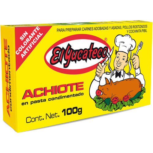 EL YUCATECO ACHIOTE PASTE 100G SEASONING