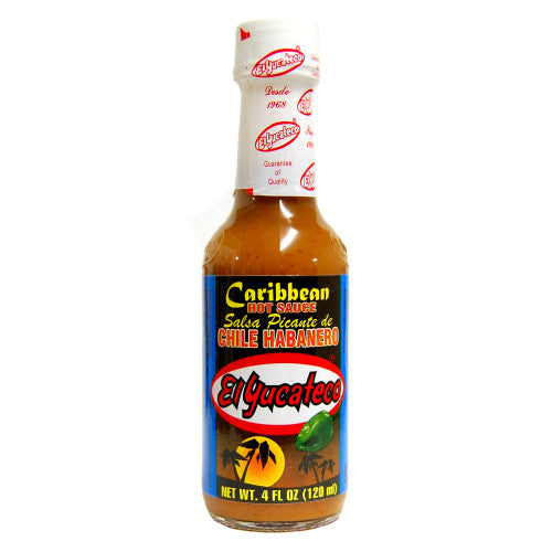 EL YUCATECO HABANERO SAUCES 120ML