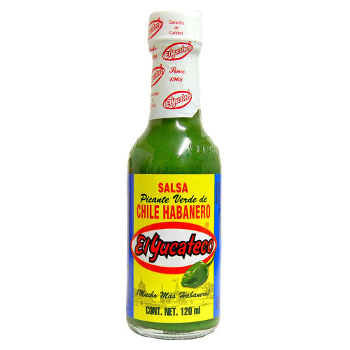 EL YUCATECO HABANERO SAUCES 120ML