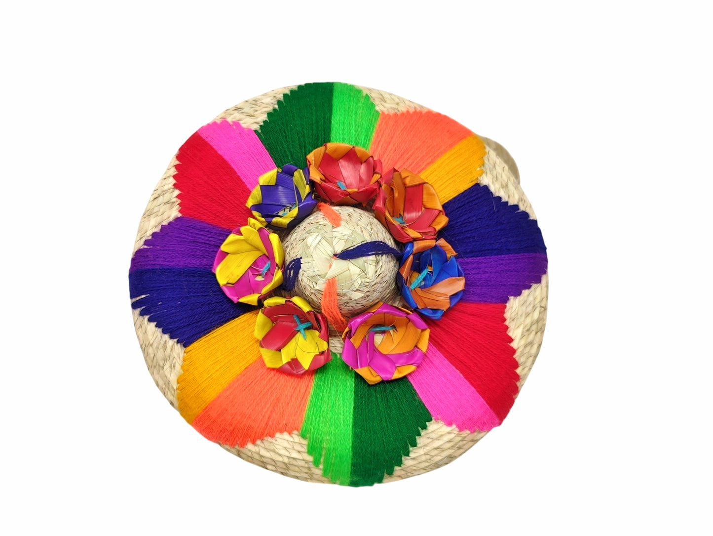 RAINBOW PALM TORTILLA BASKET