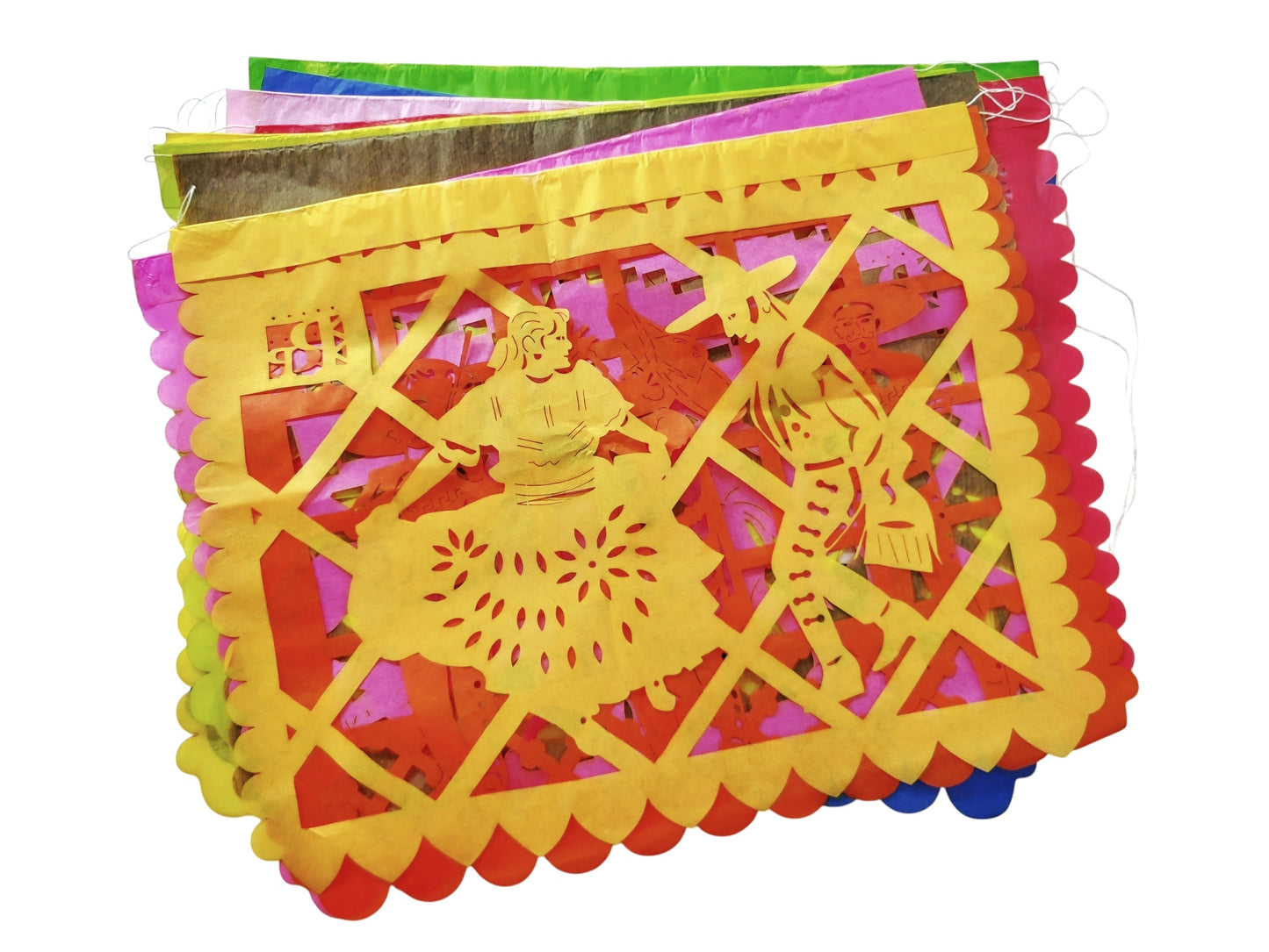 MEXICAN PAPEL PICADO BUNTING