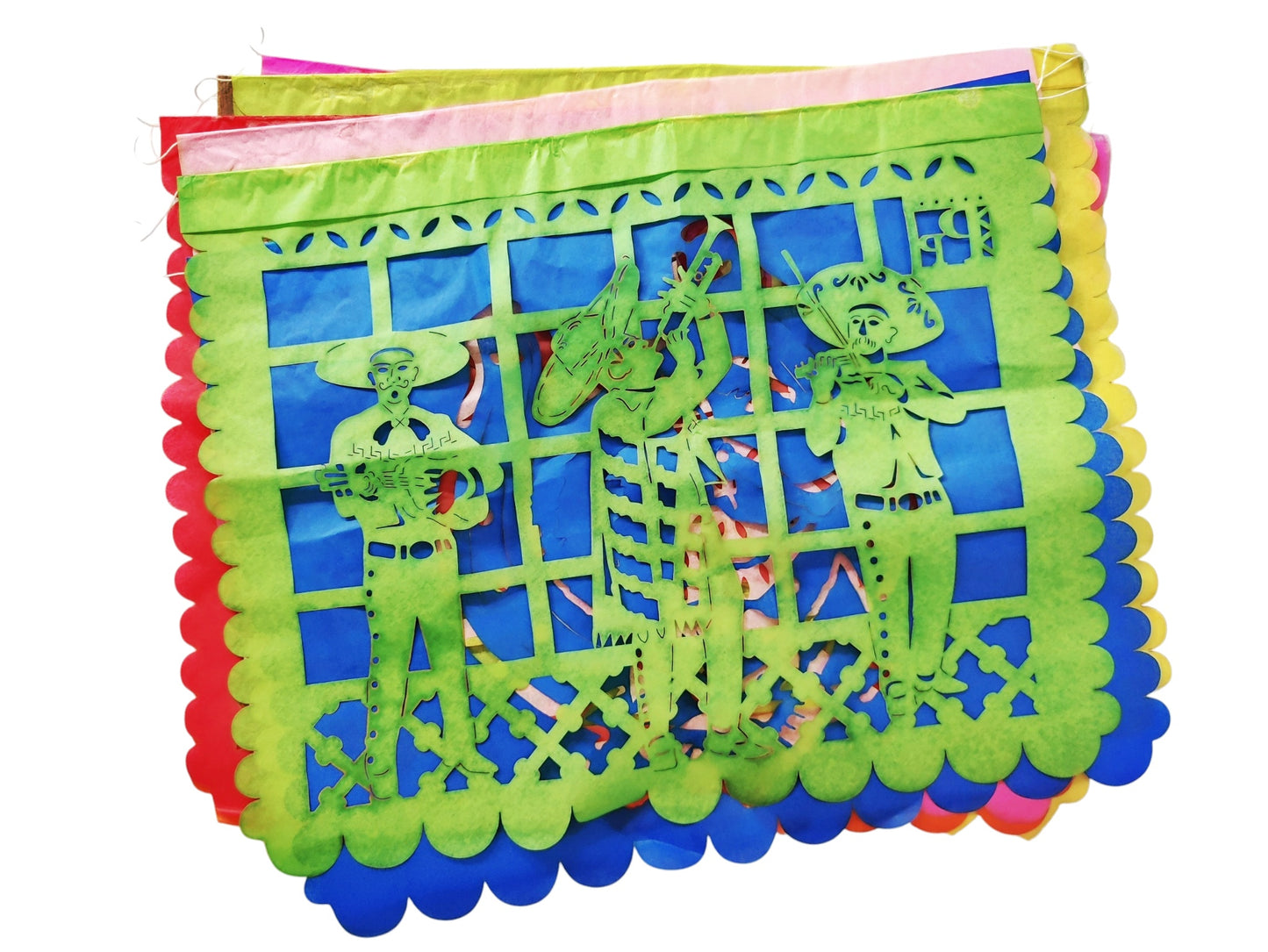 MEXICAN PAPEL PICADO BUNTING