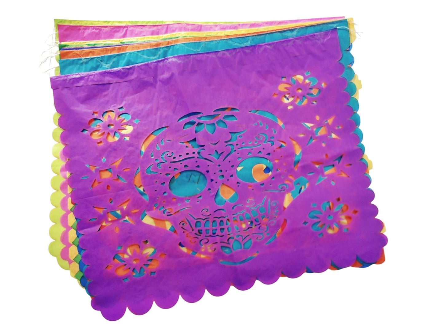 MEXICAN PAPEL PICADO BUNTING