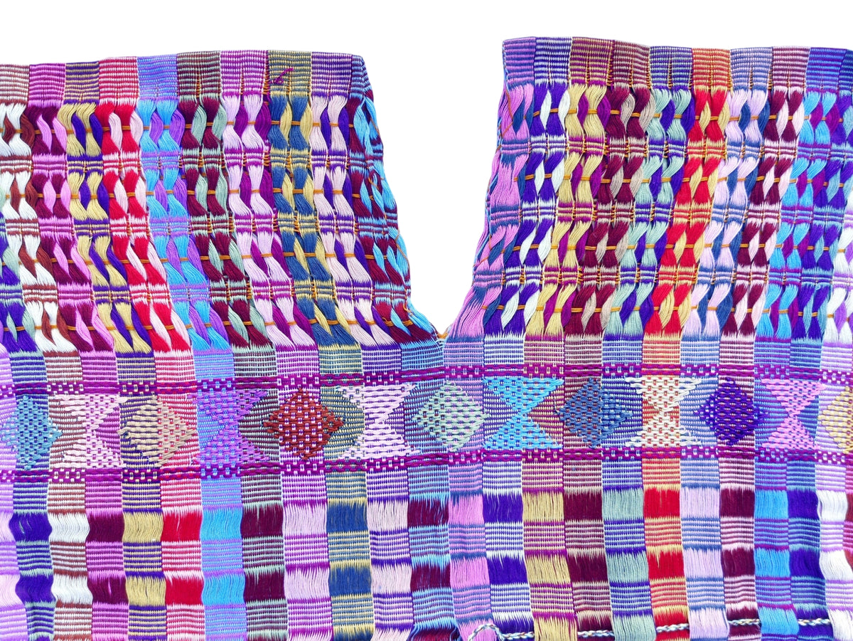 MEXICAN WAIST LOOM CRAFTED  LUPITA HUIPIL