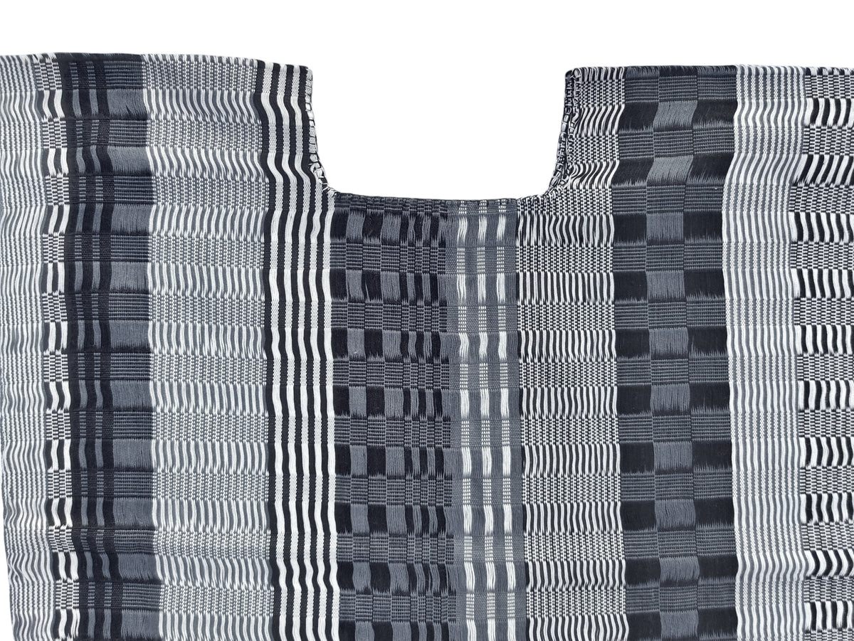 MEXICAN WAIST LOOM CRAFTED GEOMETRIC HUIPIL