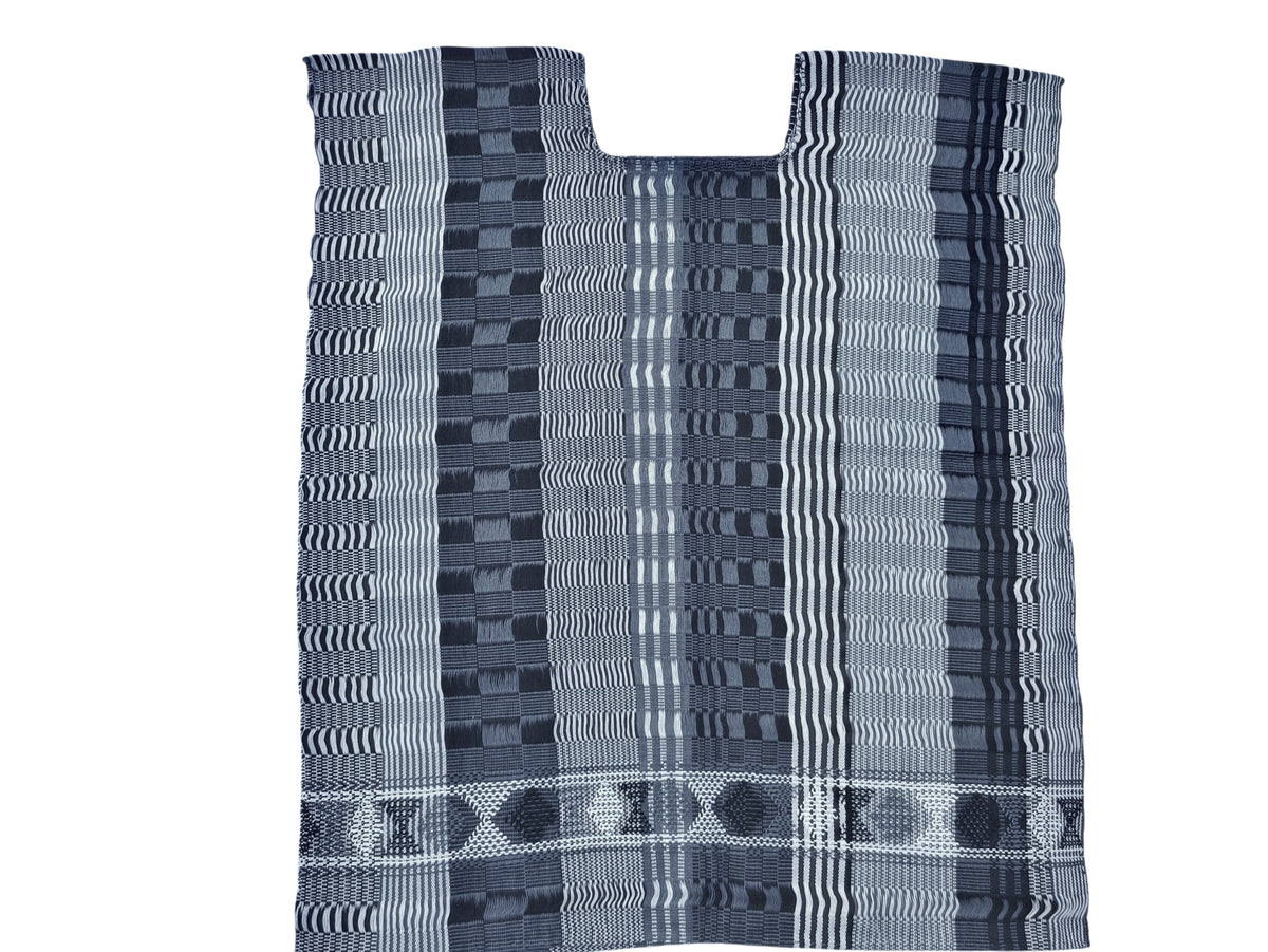 MEXICAN WAIST LOOM CRAFTED GEOMETRIC HUIPIL