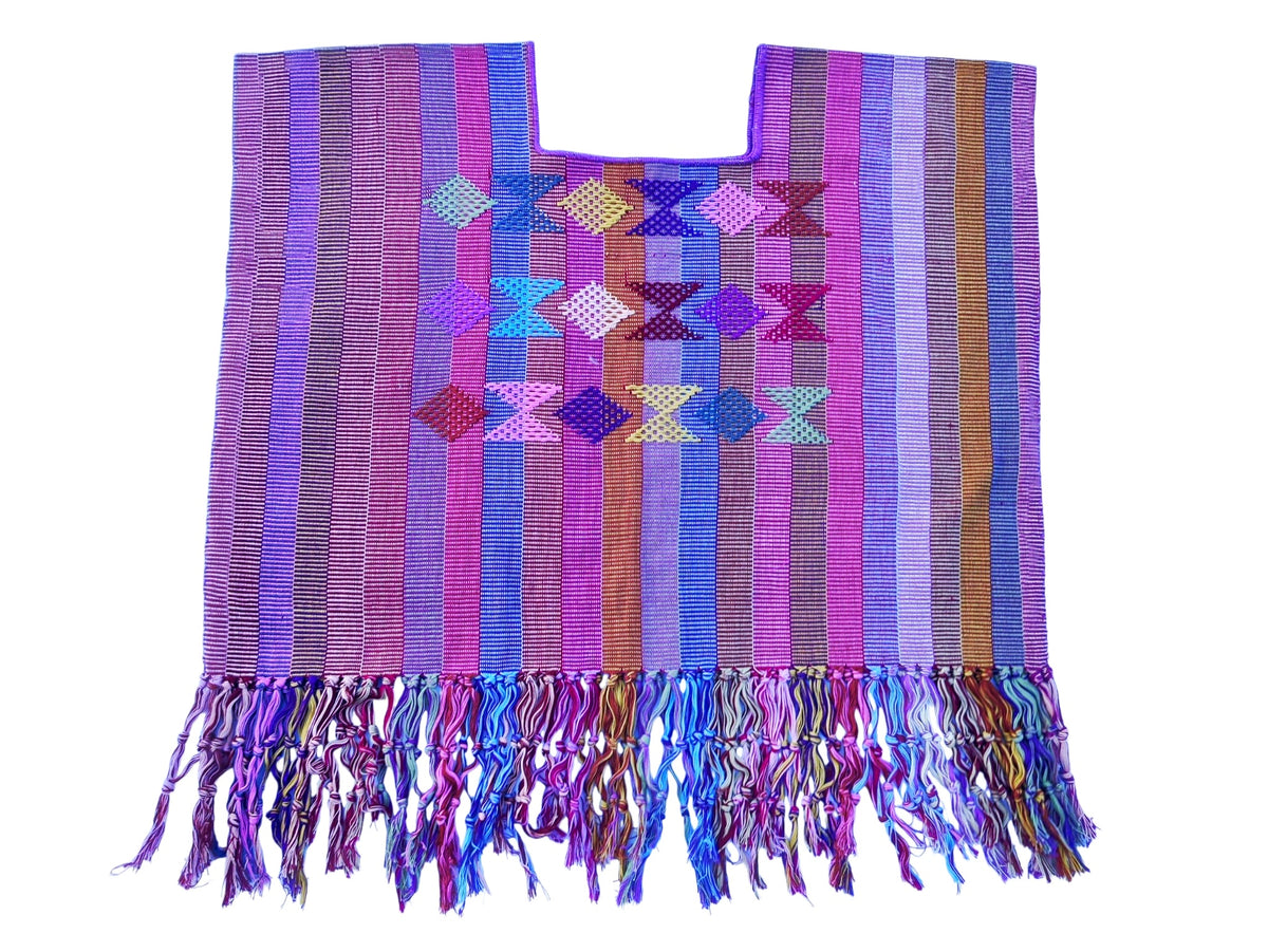 MEXICAN WAIST LOOM CRAFTED ITZEL HUIPIL