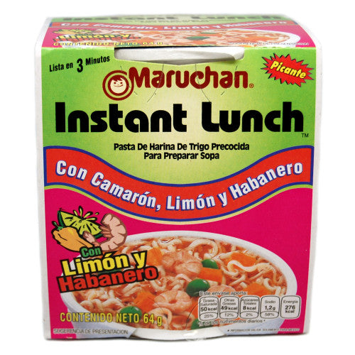 MARUCHAN INSTANT SHRIMP NOODLE SOUP 64G