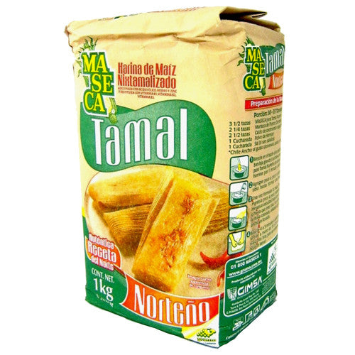 MASECA CORN FLOUR FOR TAMALES 1KG