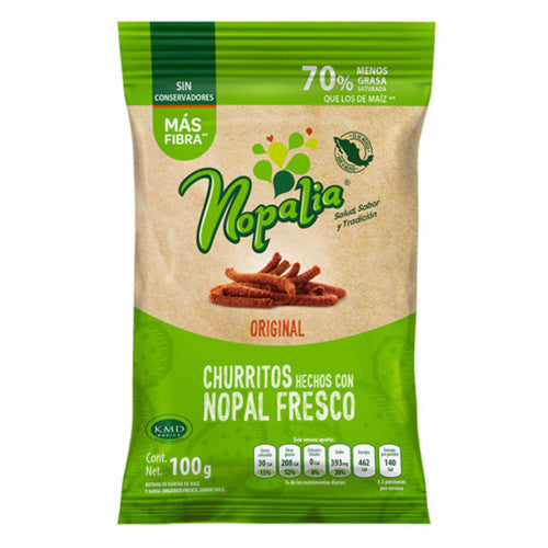 Nopalia Churritos (Cactus Snacks) 100g
