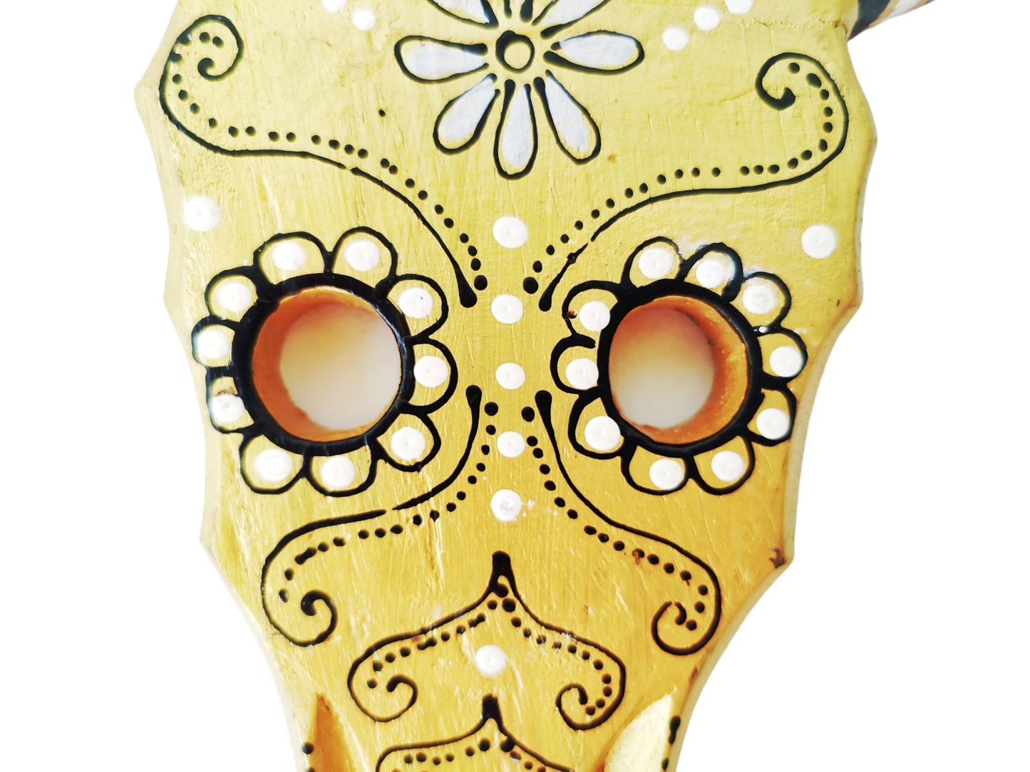 CANDY SKULL BUFFALO MASK