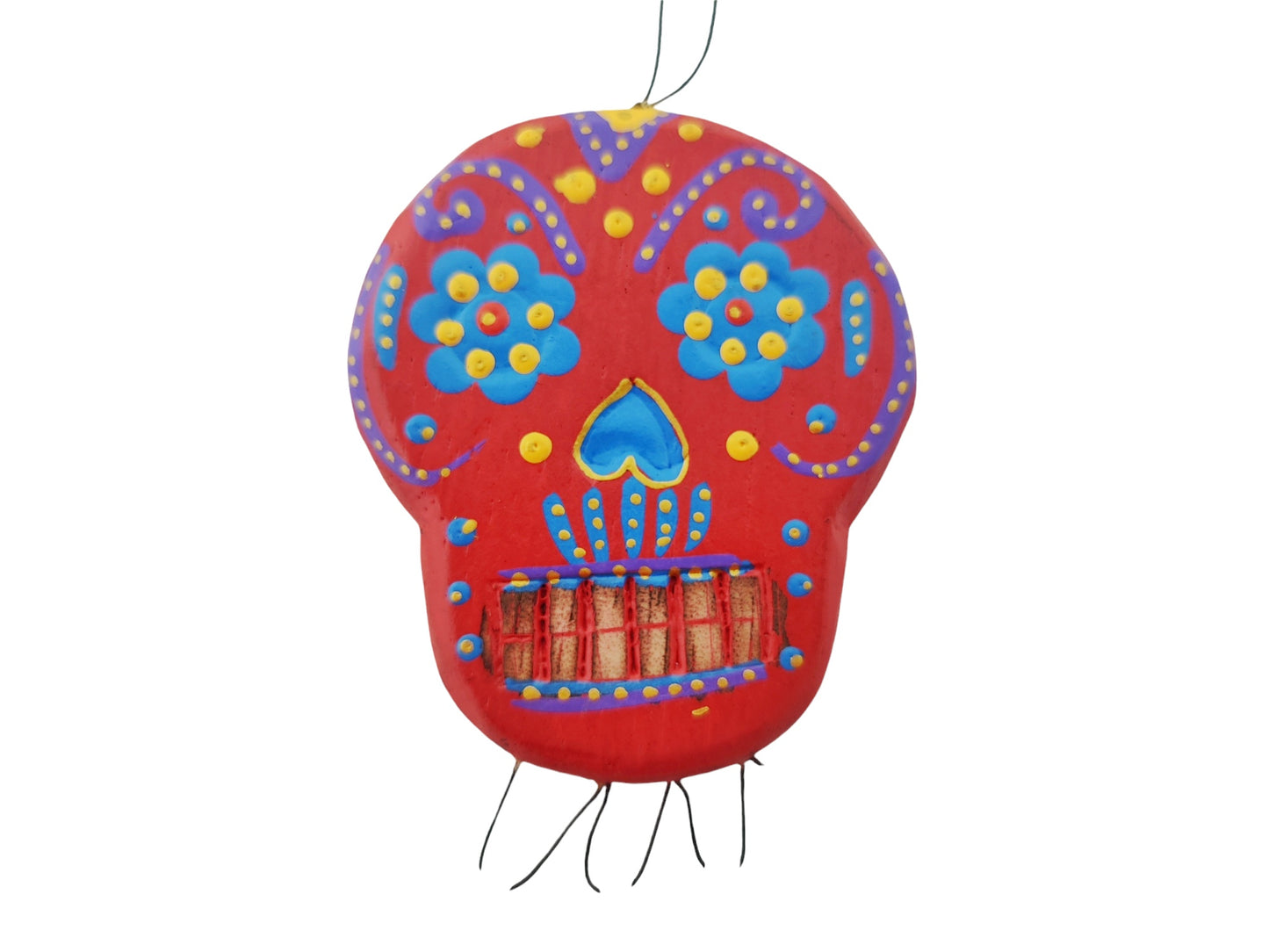 CANDY SKULL WIND CHIME