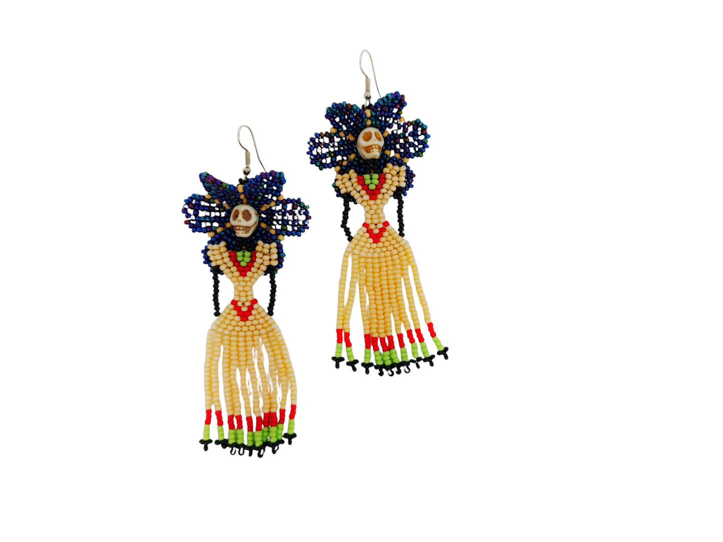 MEXICAN CATRINA EARRINGS LONG