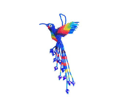 BEADED HUMMINGBIRD ORNAMENT