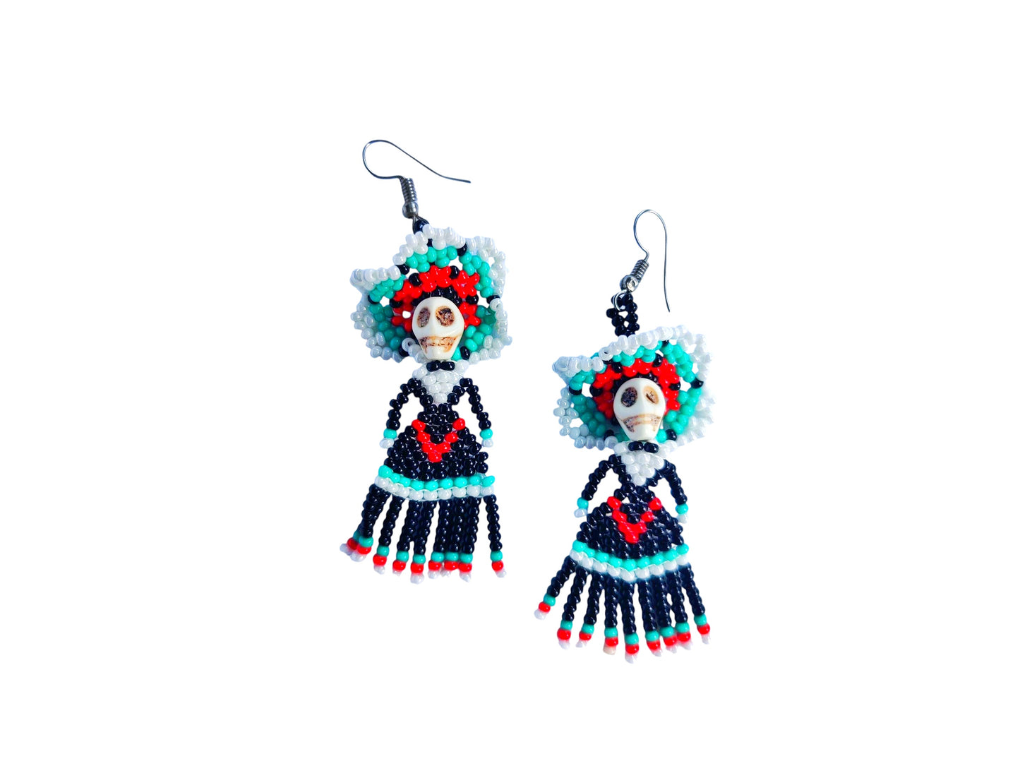 MEXICAN CATRINA EARRINGS SHORT