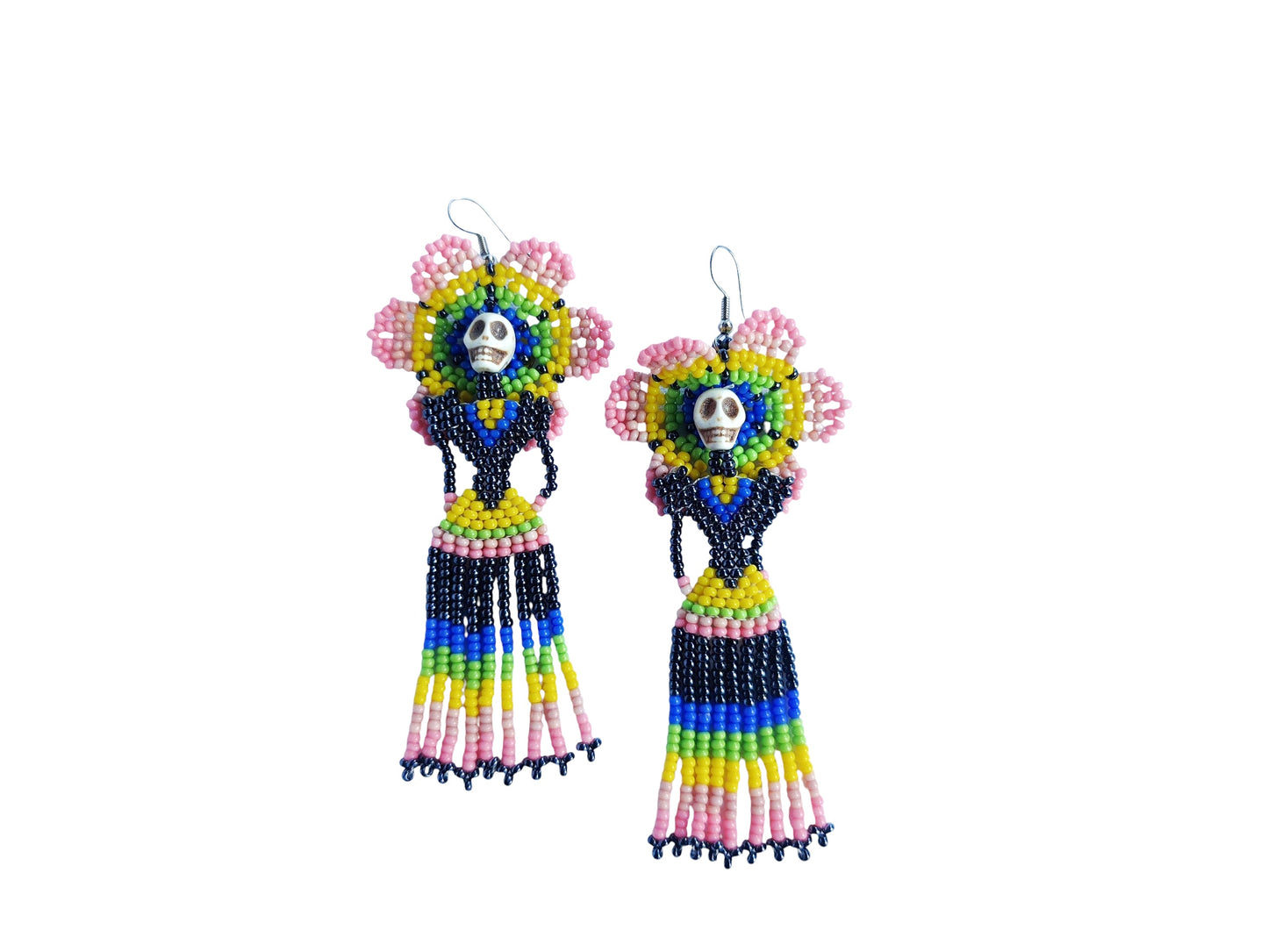 MEXICAN CATRINA EARRINGS LONG