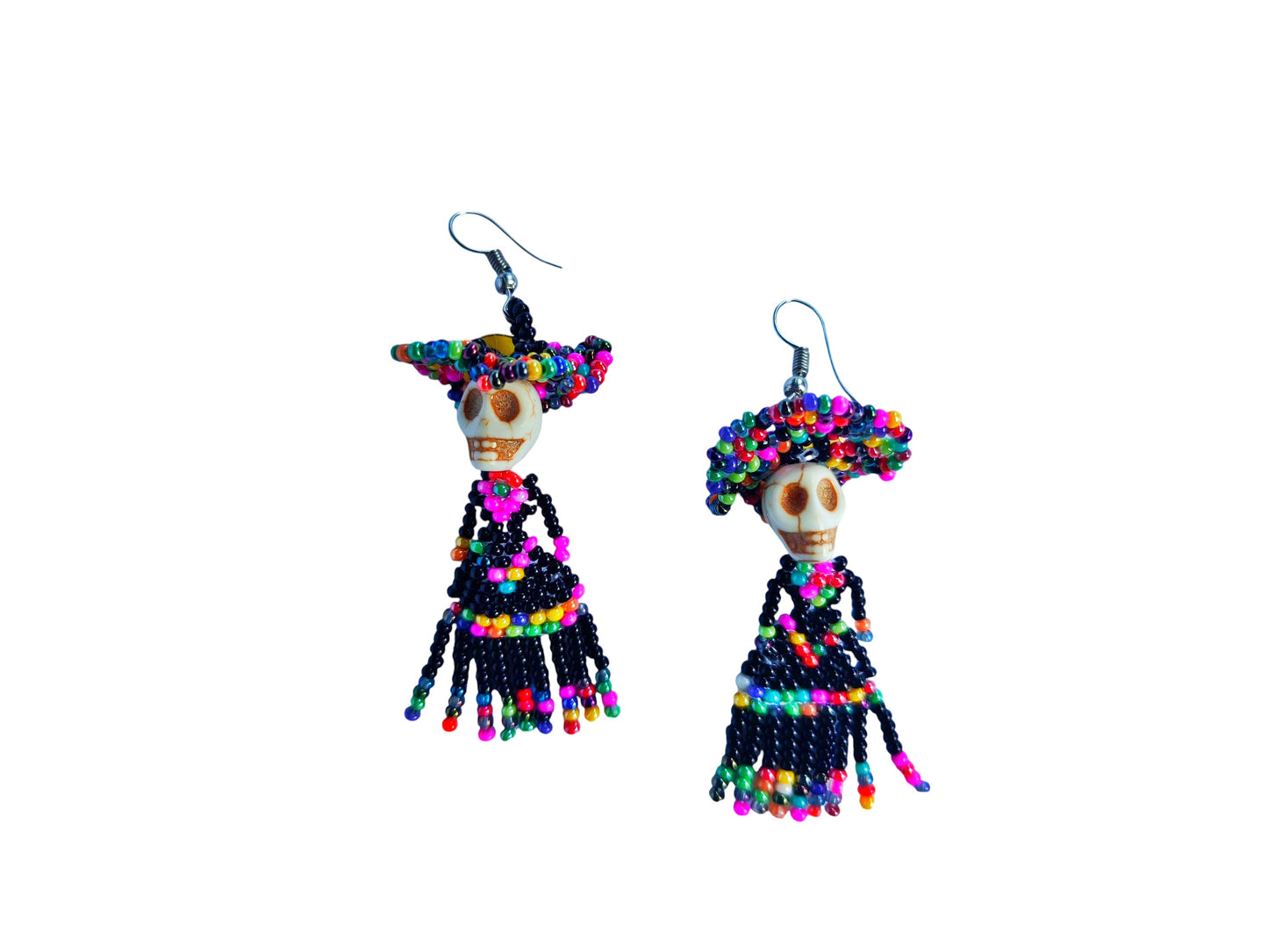 MEXICAN CATRINA EARRINGS SHORT